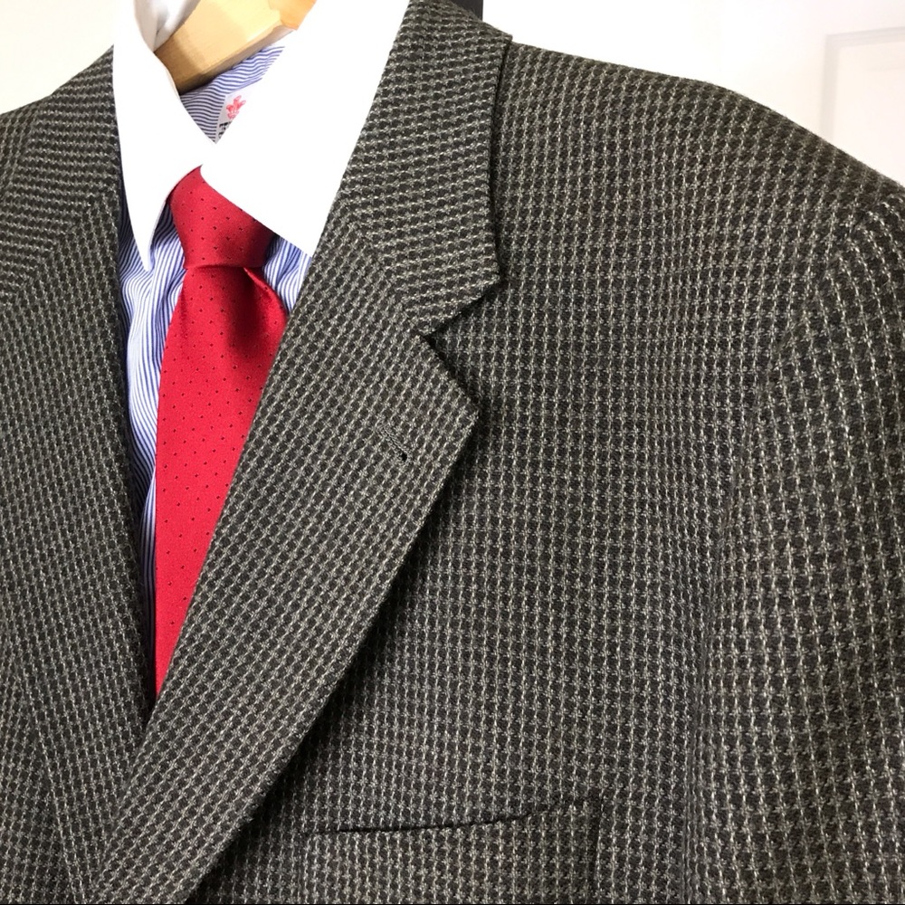 Joseph Abboud Tweed 44R Wool Sport Coat Blazer